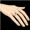 Image 3 : 18K Gold 2.11ct Spinel & 0.95ctw Diamond Ring