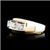 Image 2 : 14K Gold 0.56ctw Diamond Ring