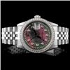 Image 1 : Rolex SS DateJust 36MM Diamond Wristwatch