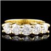 Image 1 : 14K Gold 1.49ctw Diamond Ring