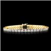 Image 1 : 14K Gold 0.96ctw Diamond Bracelet