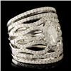 Image 3 : 14K Gold 2.27ctw Diamond Ring