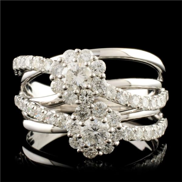 14K Gold 1.47ctw Diamond Ring