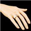 Image 3 : 14K Gold 0.98ctw Diamond Ring