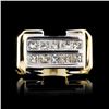 Image 1 : 14K Gold 0.70ctw Diamond Ring