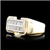 Image 2 : 14K Gold 0.70ctw Diamond Ring