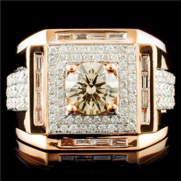 18K Gold 2.16ctw Diamond Ring