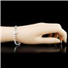 Image 3 : 14K Gold 1.18ctw Diamond Bracelet