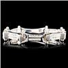 Image 1 : 14K Gold 2.92ctw Diamond Bracelet