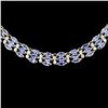 Image 2 : 14K Gold 27.20ctw Tanzanite & 3.54ctw Diamond Neck