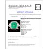 Image 4 : 18K White Gold 2.60ct Emerald & 0.77ct Diamond Rin