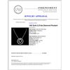 Image 4 : 14K Gold 2.37ctw Diamond Pendant