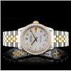 Image 5 : Rolex YG/SS DateJust Diamond Mid-Size 31MM Watch