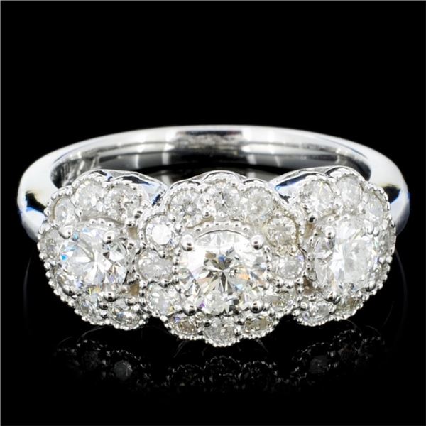 14K Gold 1.20ctw Diamond Ring