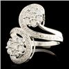 Image 2 : 14K Gold 1.20ctw Diamond Ring