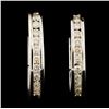 Image 1 : 14K Gold 0.41ctw Diamond Earrings