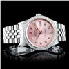 Image 2 : Rolex SS DateJust Diamond 36mm Wristwatch