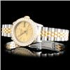 Image 2 : Rolex DateJust Ladies Diamond Wristwatch