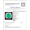 Image 4 : 18K White Gold 10.43ct Emerald & 1.36ct Diamond Ri