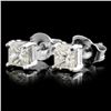 Image 2 : 14K Gold 0.60ctw Diamond Earrings