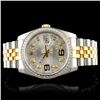 Image 1 : Rolex DateJust 116233 18K YG/SS Diamond 36MM Watch