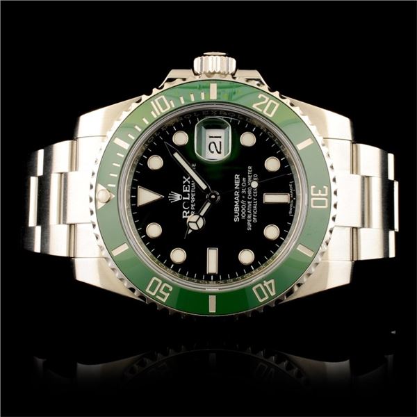 Rolex Submariner â€œHulkâ€ Ceramic Wristwatch