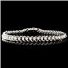 Image 1 : 14K Gold 2.00ctw Diamond Bracelet