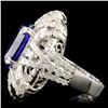 Image 4 : 18K Gold 8.04ct Tanzanite & 3.97ctw Diamond Ring