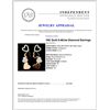 Image 3 : 18K Gold 0.46ctw Diamond Earrings