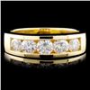 Image 1 : 14K Gold 1.00ctw Diamond Ring