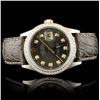 Image 1 : Rolex DateJust YG/SS 1.35ct Diamond 36MM Watch