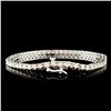 Image 2 : 14K Gold 3.57ctw Diamond Bracelet