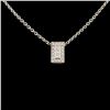 Image 1 : 18K Gold 0.58ctw Diamond Pendant