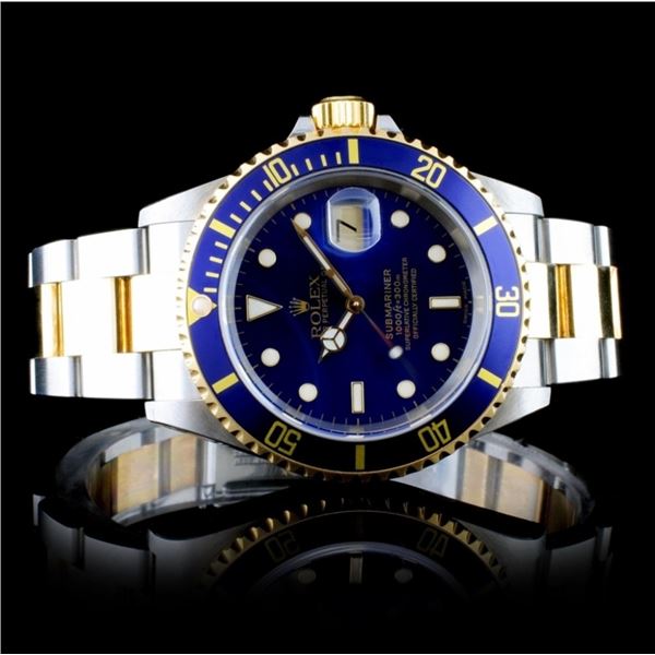 Rolex Submariner 18K & Stainless Steel Watch