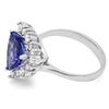 Image 2 : 14K Gold 3.50ct Tanzanite & 0.60ct Diamond Ring