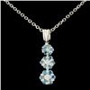 Image 1 : 18K Gold 0.50ctw Fancy Color Diamond Pendant