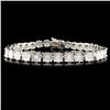 Image 1 : 14K Gold 0.96ctw Diamond Bracelet