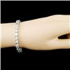 Image 3 : 14K Gold 0.96ctw Diamond Bracelet