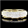 Image 1 : 18K Gold 1.48ctw Diamond Ring