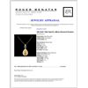 Image 4 : 18K Gold 7.28ct Opal & 1.88ctw Diamond Pendant
