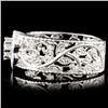 Image 3 : 18K Gold 0.92ctw Diamond Ring