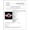 Image 5 : 18K Gold 1.08ct Ruby & 0.79ctw Diamond Ring