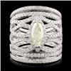 Image 1 : 14K Gold 2.58ctw Diamond Ring