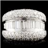 Image 1 : 18K Gold 5.31ctw Diamond Ring