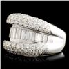 Image 2 : 18K Gold 5.31ctw Diamond Ring