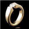 Image 2 : 14K Yellow Gold 0.42ctw Diamond Ring