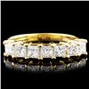 Image 1 : 18K Gold 0.81ctw Diamond Ring