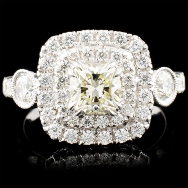 18K Gold 1.66ctw Diamond Ring