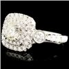 Image 2 : 18K Gold 1.66ctw Diamond Ring