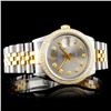 Image 2 : Rolex YG/SS DateJust Diamond 36MM Watch